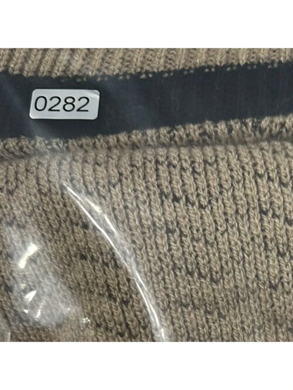 Vintage 1990s 3D Sweater Mens Medium Brown Geometric Knit Made in USA Jondel